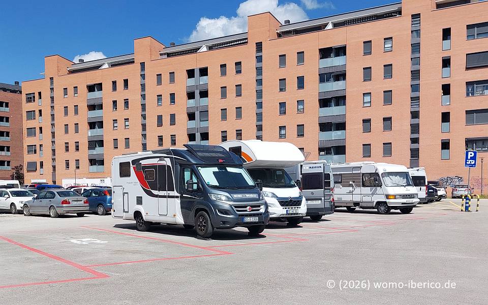 Ansoáin, Stellplatz 20260425 Ansoain Stp