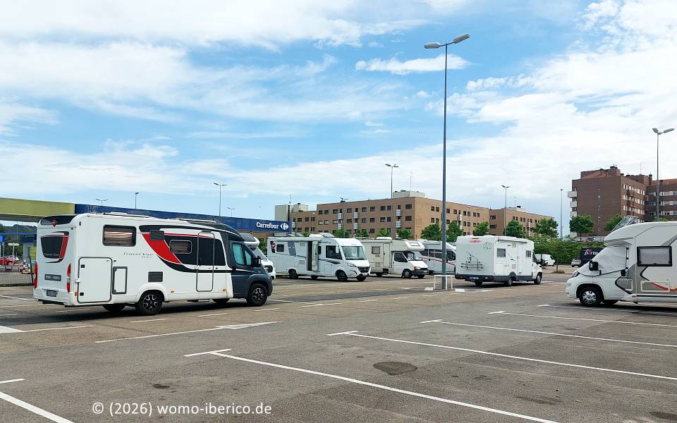 Logroño, Stellplatz, C.C. Berceo 20260428 Logrono Stp