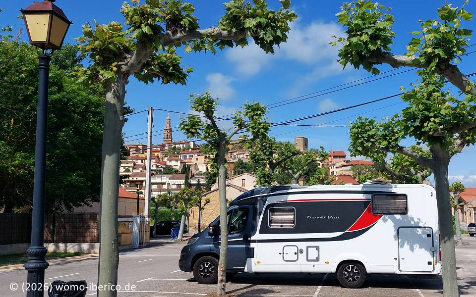 Briones, Stellplatz/Parkplatz 20260501 Briones Stp