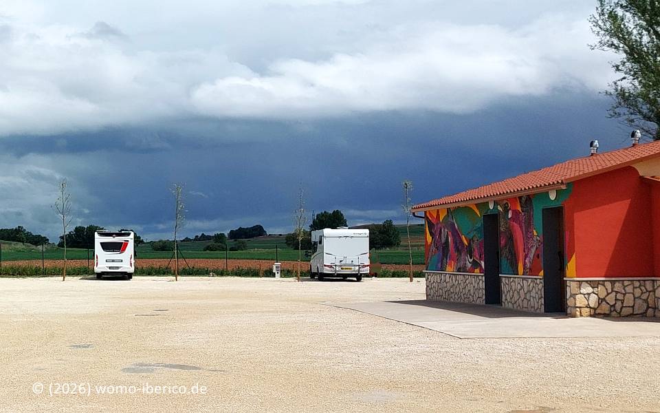 Villangómez, Stellplatz 20260504 Villangomez Stp