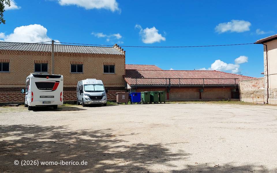 Castrojeriz, Parkplatz 20260506 Castrojeriz PP