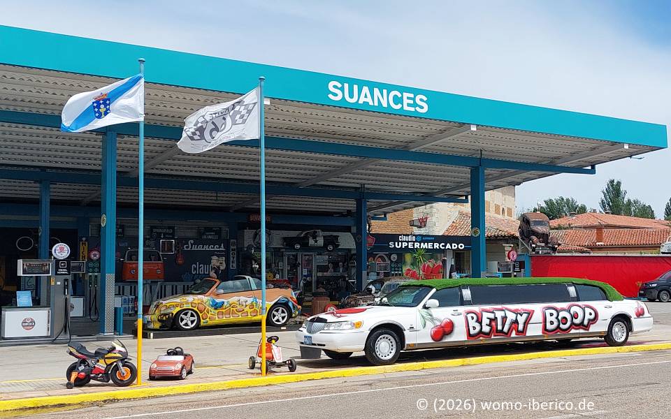 Palencia, Tankstelle "Suances" 20260509 Palencia Suances