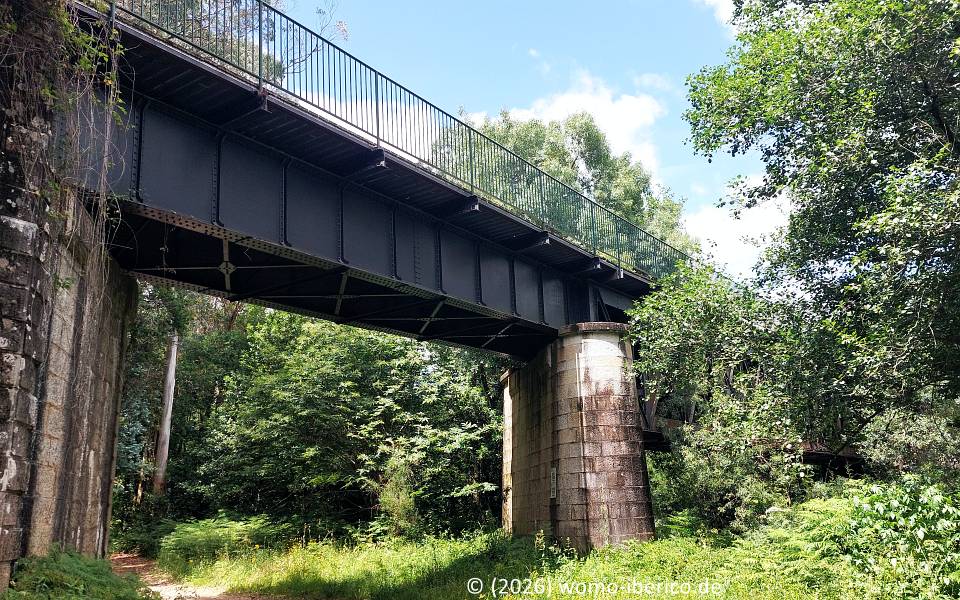 Vía Verde do Salnés, A Ponte de Ferro 20260602 VV Puente